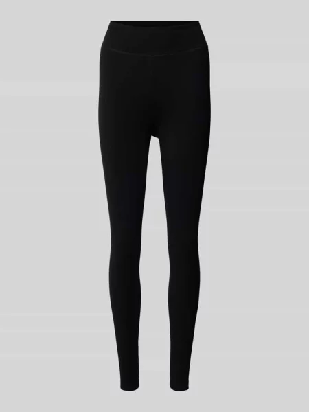 Legginsy z elastycznym pasem model FARIBAA' Armedangels czarne