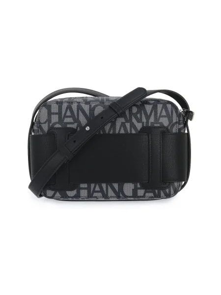 ARMANI EXCHANGE Geantă de umăr gri / negru bej