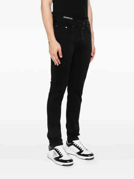 Blugi Pt Torino cu 5 buzunare negru