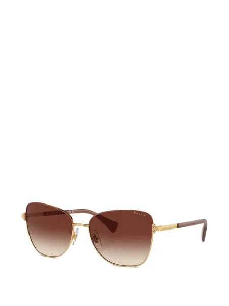 Ochelari de soare Polo Ralph Lauren cu imprimeu geometric negru