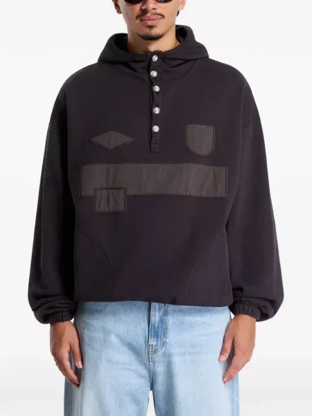 Hanorac cu glugă Umbro cu perle negru