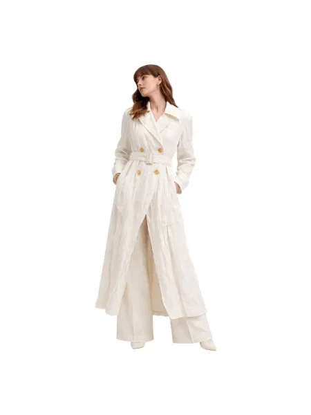 Trencz Erika Cavallini z organzy biały