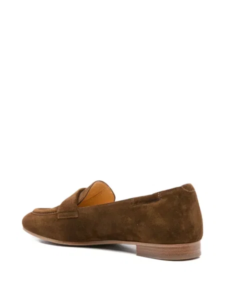 Pantofi loafer Truman´s din piele de căprioară maro