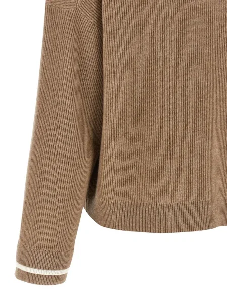 Pulover Brunello Cucinelli maro