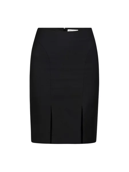 Mała mały spódnica mini Nina Ricci wełniana czarna