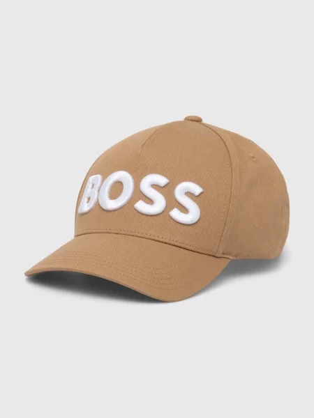 BOSS baseballová čepice béžová