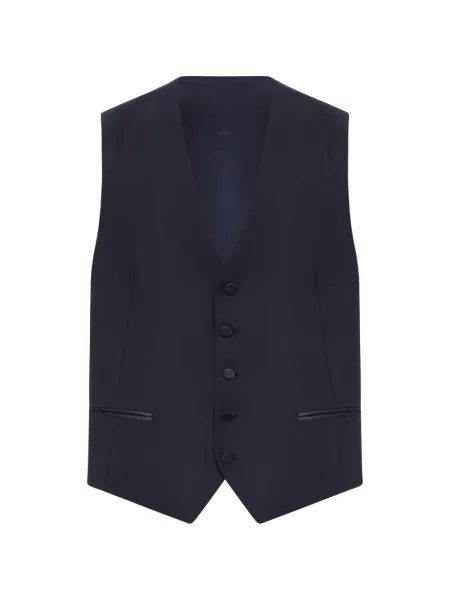 Costum Tagliatore cu rever albastru