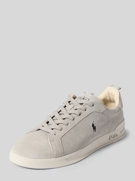 Polo Ralph Lauren Hrt Crt Rib sneakersy skórzane granatowe