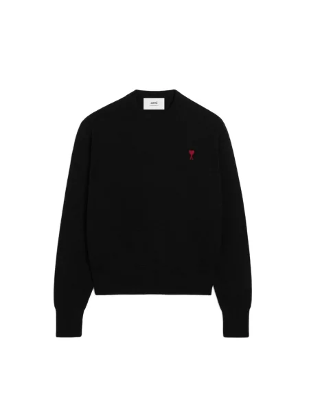 Sweter Ami Paris czarny