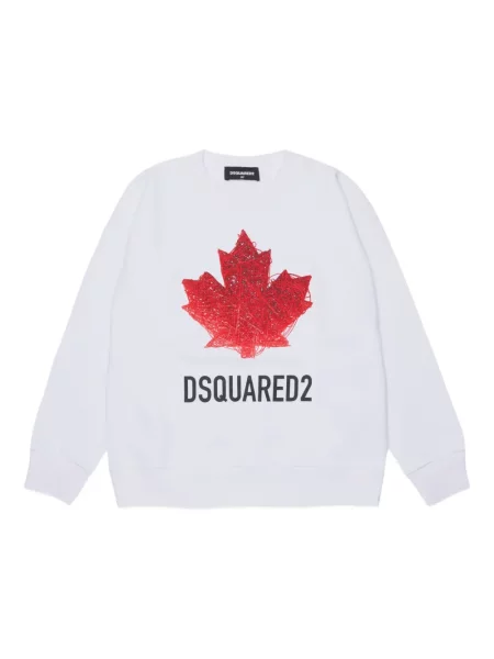 Bluza dziecięca Dsquared2 biała