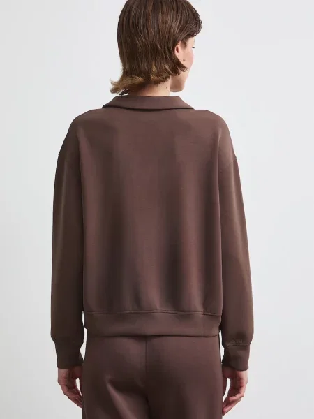 Medicine bluza z modalem brązowa