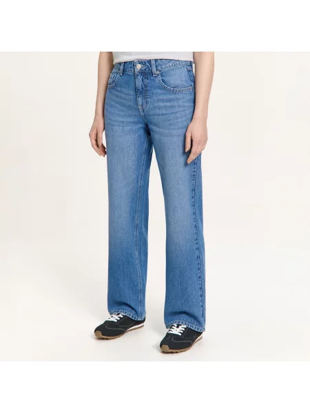 Cropp Джинси straight синій