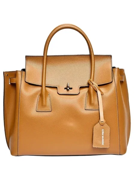 Geantă shopper Luisa Vannini maro