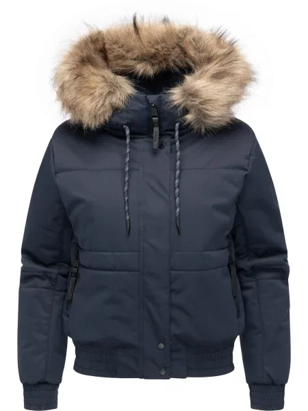 Ragwear Geacă de iarnă Deluxia Youmodo bleumarin