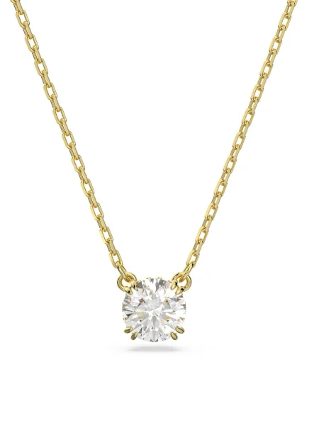 Naszyjnik Swarovski żółty