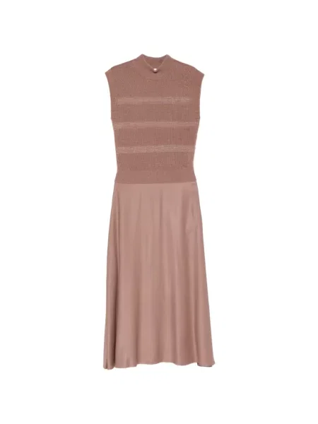 Rochie midi Peserico cu paiete fără mâneci