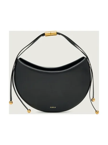 FURLA Geantă de umăr MOONSTONE' negru