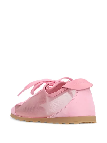 Mrežasti tenis top Jacquemus bijela