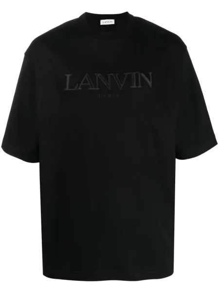 Tricou Lanvin cu aplicații negru