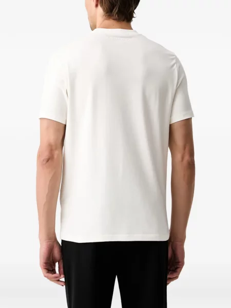 Tricou Karl Lagerfeld cu autograf alb