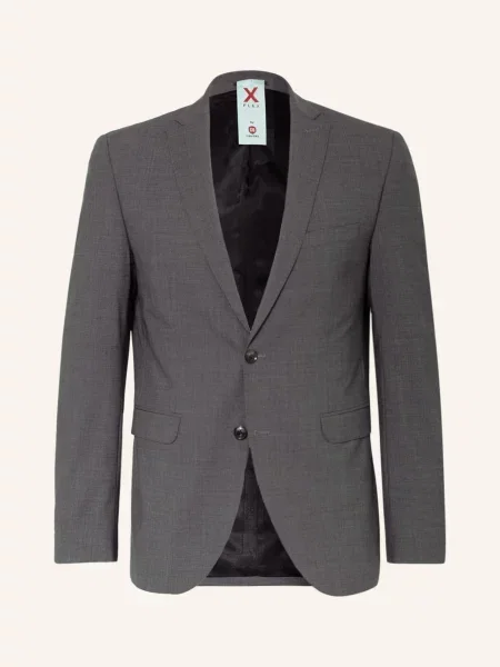 Cg Club Of Gents Oblekové Sako Caden Slim Fit 82 grau mittel