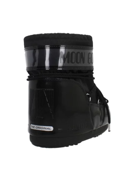 Tenisky Moon Boot Icon Low Glance Black EUR černé