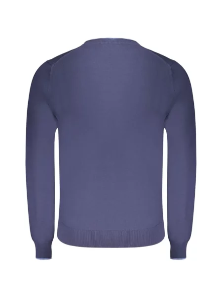 Pulover North Sails cu decolteu rotund albastru