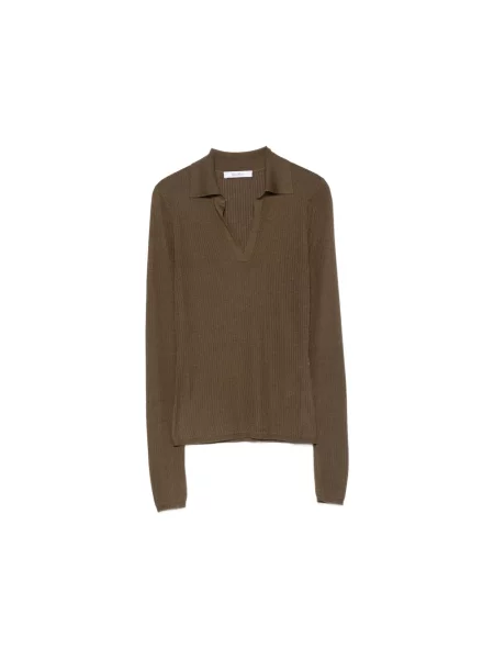 Sweter Max Mara brązowy