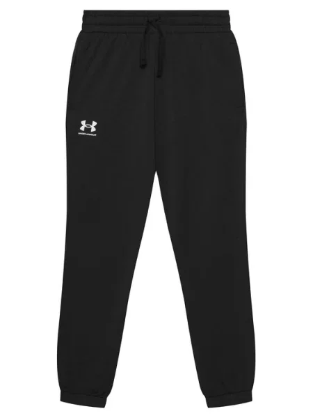 Under Armour Παντελόνι φόρμας UA Rival Terry Jogger μαύρο