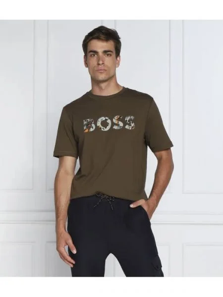 BOSS ORANGE Póló Teetrury 2 | Relaxed fit narancsszínű