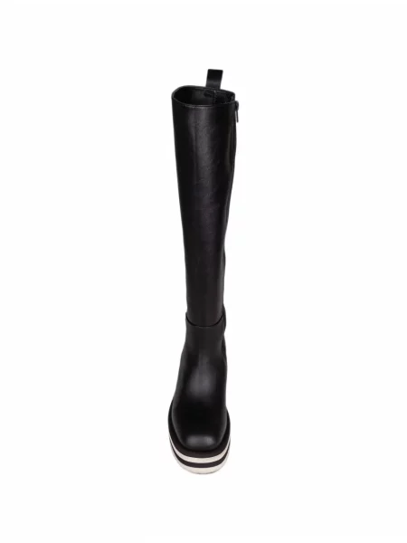 Botine Paloma Barcelo cu platformă negru