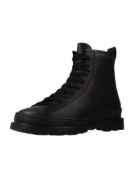 Botine Camper cu șireturi negru