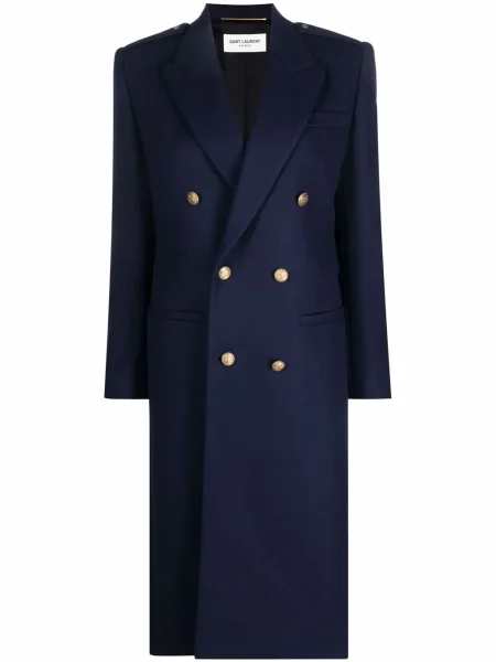 Palton Saint Laurent albastru