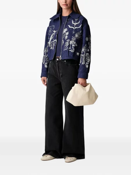 Blugi cu picior larg Scotch & Soda negru