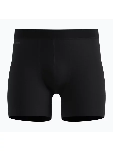 Boxeri termoactivi pentru bărbați ODLO Merino Boxer black negru
