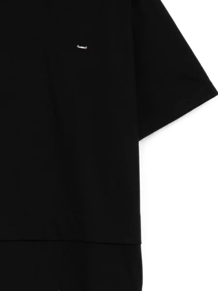 Tricou Songzio cu broderie negru