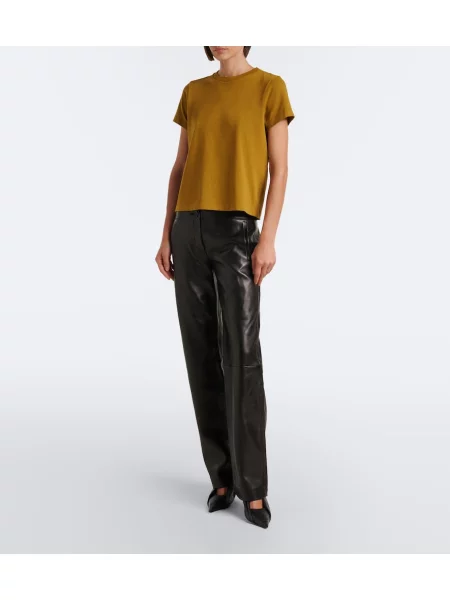 Tricou Khaite tricotate galben