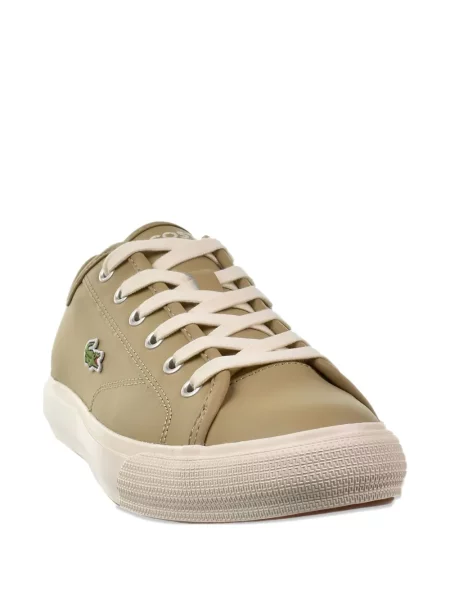 Sneakerși Lacoste maro