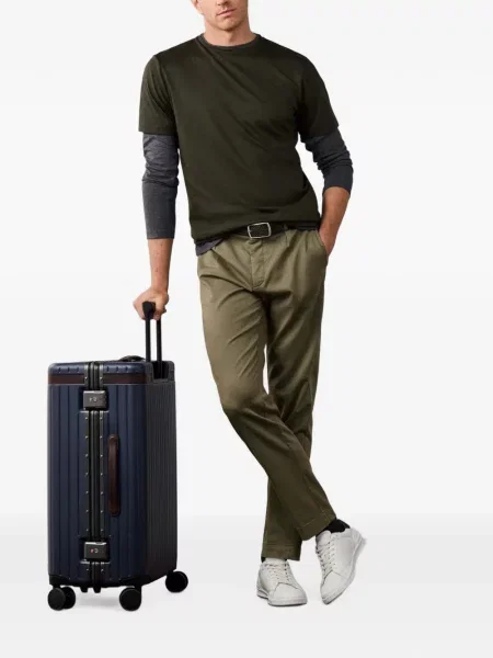 Tricou Hackett London cu decolteu rotund verde