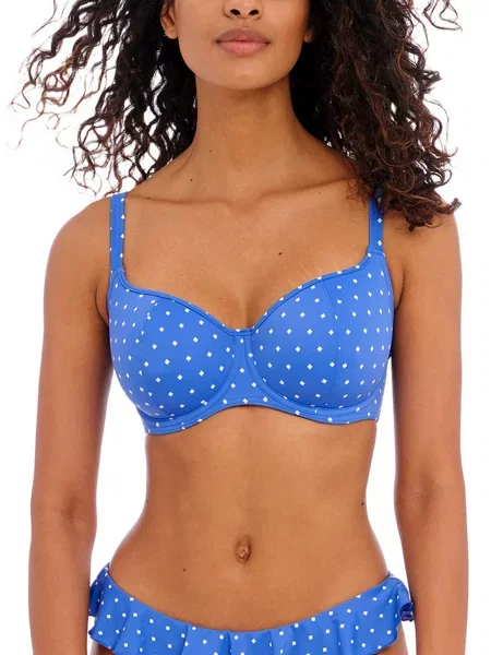 Верхня частина купальника Freya Jewel Cove поліамід/еластан синій