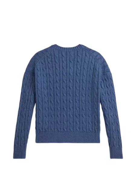 Sweter dziecięcy Polo Ralph Lauren niebieski
