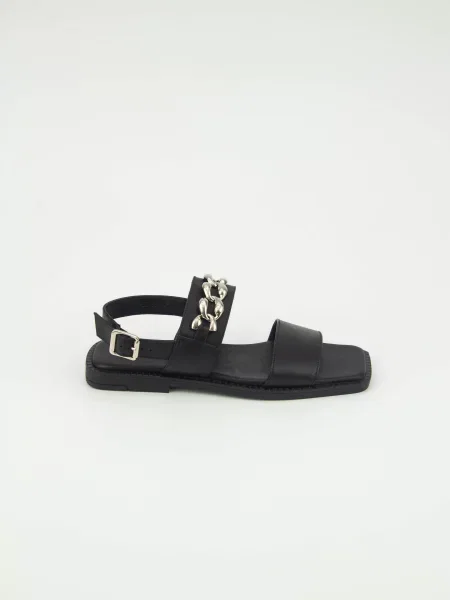 Шкіряні Сандалії Respect чорний