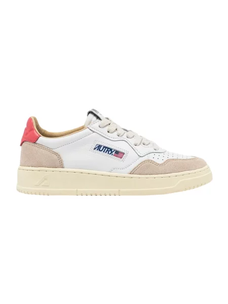 Sneakersy Autry białe