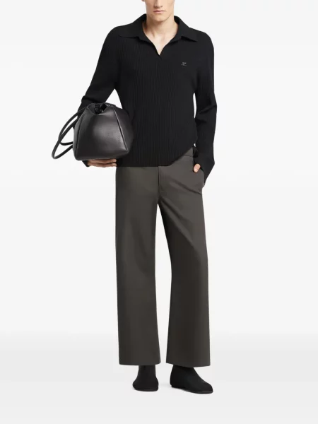 Polo Courreges negru