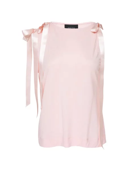 Top Simone Rocha fără mâneci roz