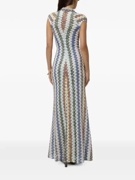 Lung rochie Missoni din dantelă