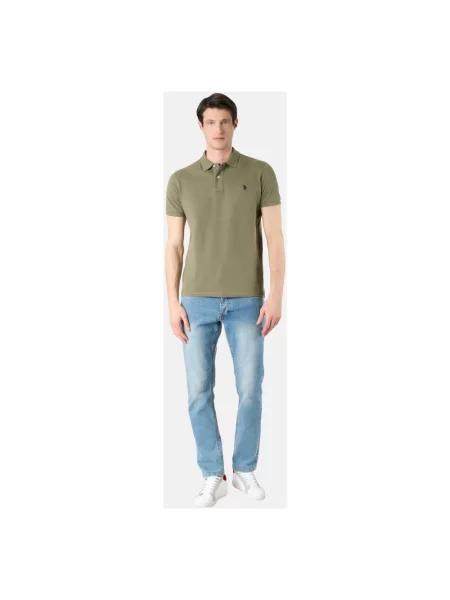 Koszulka polo U.s Polo Assn. zielona