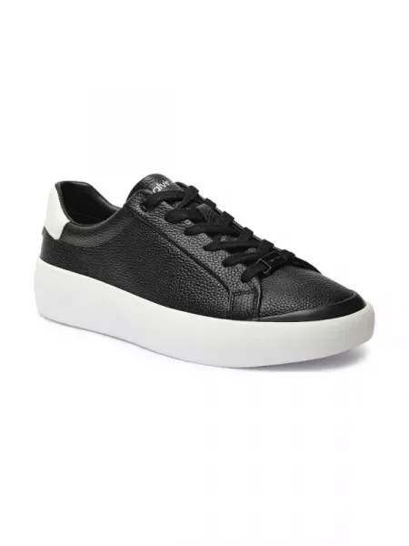 Calvin Klein De piele sneakers negru