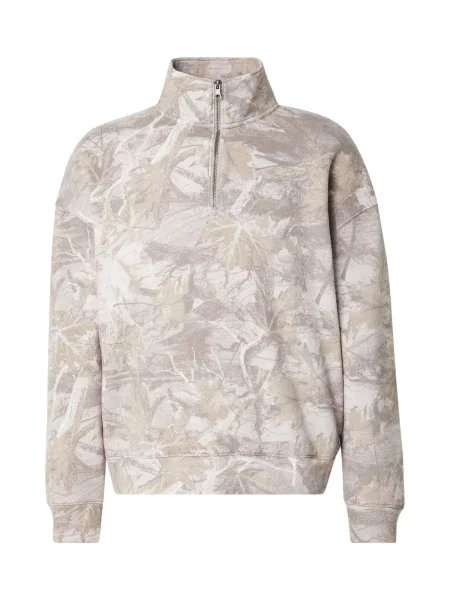 HOLLISTER Tréning póló gitt / sötét bézs / természetes fehér