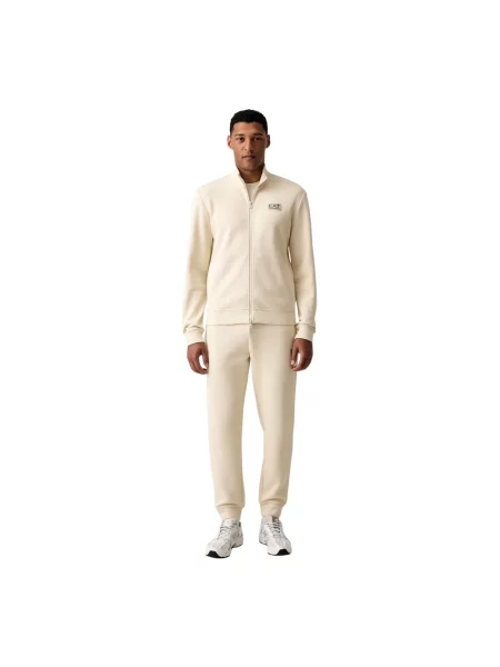 Komplet dresowy Emporio Armani Ea7 beżowy